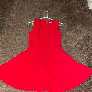 Red dress WITH POCKETS size M Medium